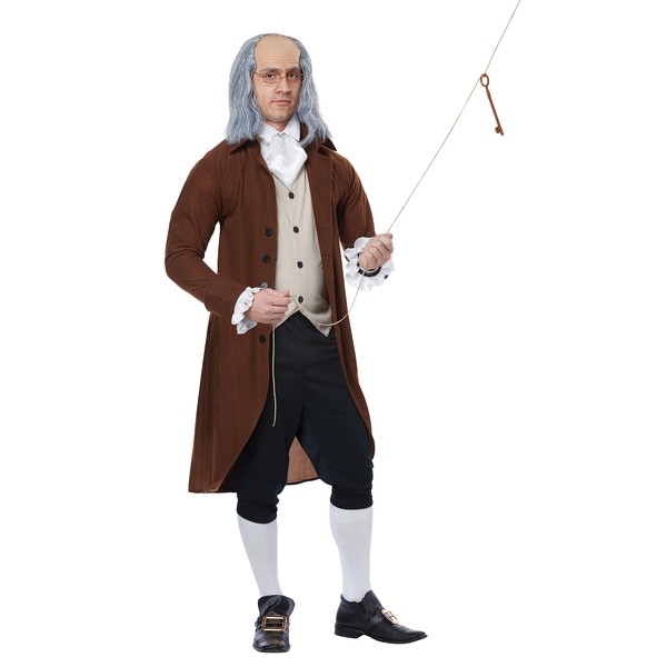 Adult Benjamin Franklin Costume Medium