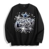 Dallas Cowboys "Let's Go Cowboys" Graphic Crewneck Sweatshirt, 6 Colors,