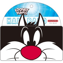 Tee's Factory Looney Tunes Headband Sylvester Size: Approx W23.5 D0.1 H9 LT-5537688SY