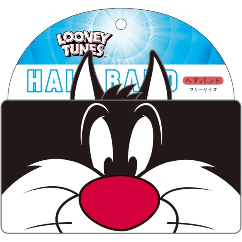 Tee's Factory Looney Tunes Headband Sylvester Size: Approx W23.5 D0.1