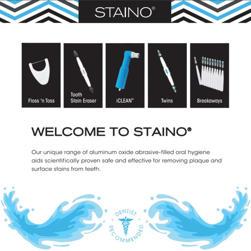 Staino Interdental Brush Refills, Large Cylindrical, 72 Brushes/36 Units Per