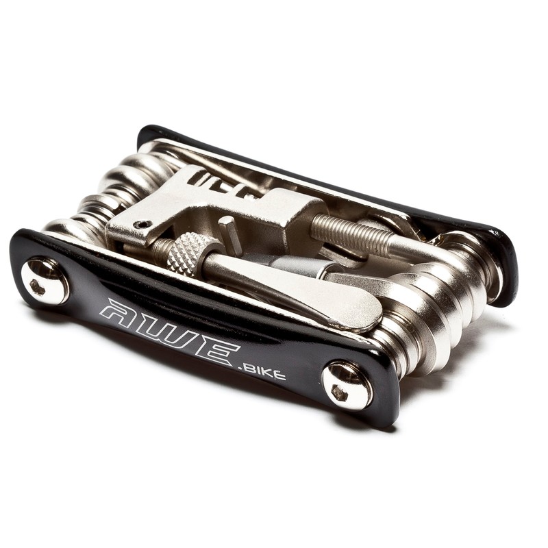 AWE® 20 Piece CR-V Special Hardened Steel Multi Tool Black