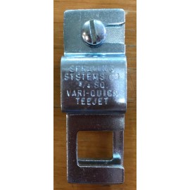 Spray Boom Repair Kit: stainless steel tips 3/4" sq clamps 1/2" nozzle bodies