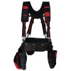 Professional Contractor Tool Rig Gear Apron Combo Pouch W Suspenders