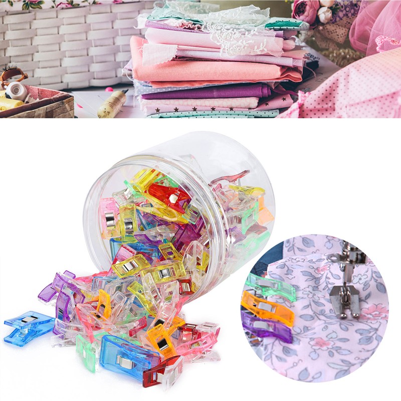100Pcs Sewing Clip Quilting Clamp Kit PatchWork Embroidery Binding Supplies