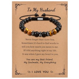 CheersLife Husband Gifts, Husband Gifts from Wife, Birthday Anniversary Wedding Christmas Gifts for Husband Him Men, Husband Valentine's Day Gift