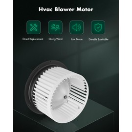 SCITOO HVAC Heater Blower Motor with Fan Cage Front 700099 for Ford for Expedition 2003-2006,for Ford for F-150 2004-2008,for Lincoln for Mark LT 2006-2008,for Lincoln for Navigator 2003-2006