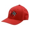 Corvette C2 Flex Fit Hat Red Large/Extra Large Fit