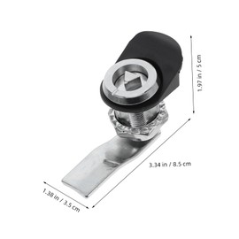 KONTONTY Triangle Lock for Enhanced Security Easy Install Cabinet Lock for Homes Offices and Commercial Use