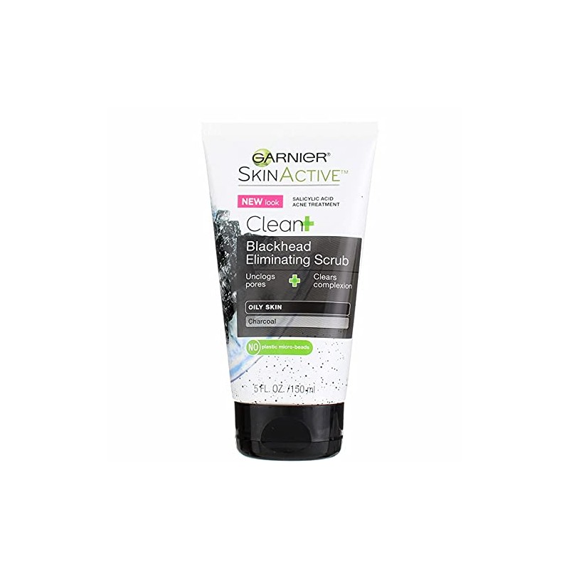 Garnier Clean Scrub Blackhead eliminando 5 onzas (paquete de 3)