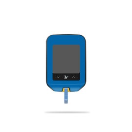 MightySkins Skin Compatible with Abbott Freestyle Precision Neo - Solid Blue | Protective, Durable, and Unique Vinyl Decal wrap Cover | Easy to Apply, Remove, and Change Styles | Made in The USA