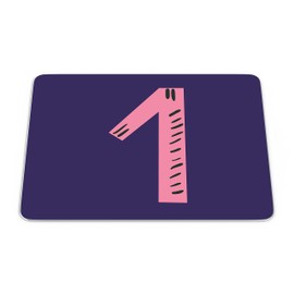 Bonamaison, Rechteck Pop Art Digital Bedruckt Mauspad, rutschfeste Unterseite, für Büro und Zuhause, Größe: 22x18 cm