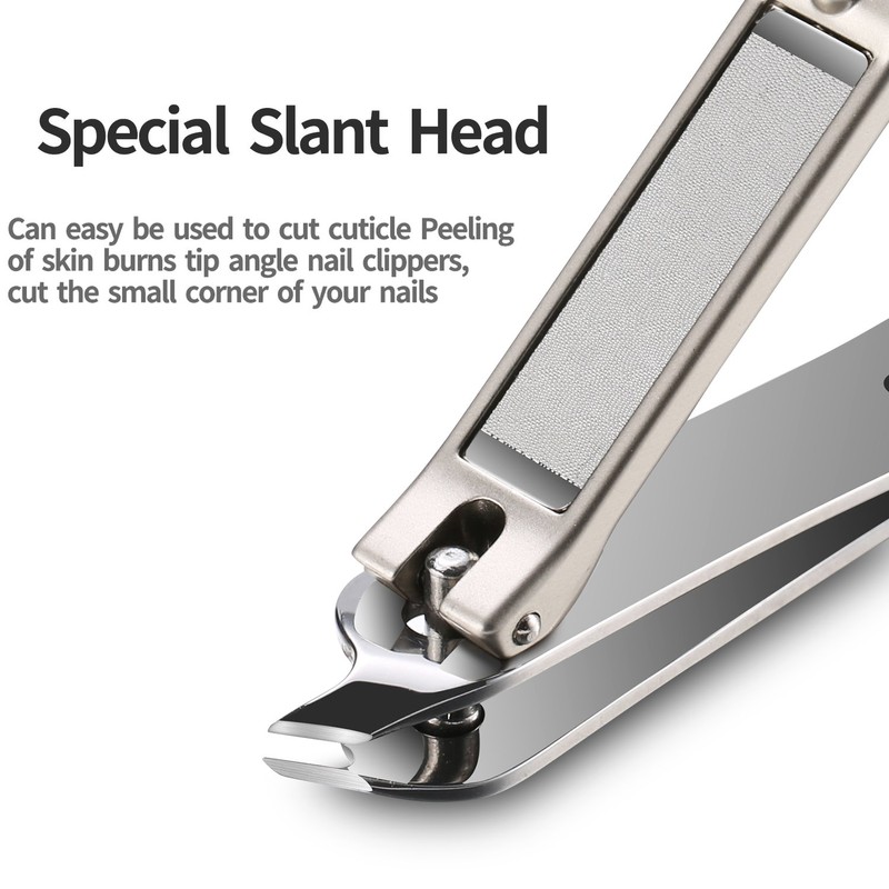 Nail Clippers, Cuticle Clipper, Medical Grade Stainless Steel, Sharp and