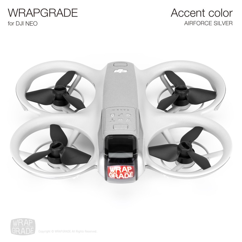 WRAPGRADE Skin Sticker Compatible with DJI Neo Accent Colour (Airforce