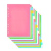 K3T 64515 Index Dividers 15 Pieces Made of Sturdy Manila