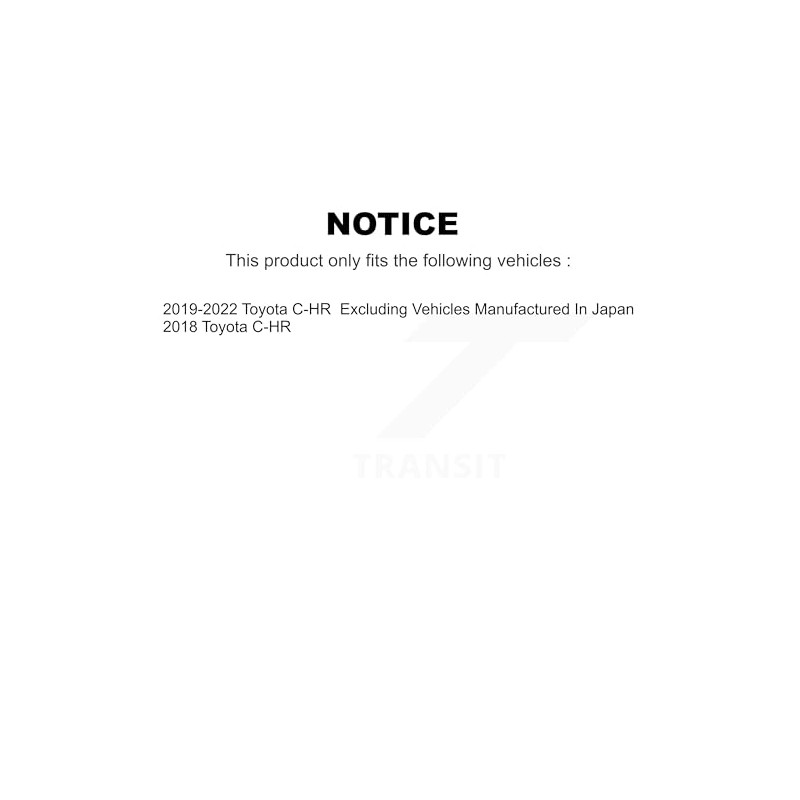 PUR Cabin Air Filter (3 Pack) Replacement For Toyota C-HR