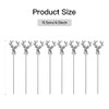 Mewuthede Cocktail Picks,8 Piece Stainless Steel Deer Head Shape Martini