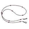 KONAMO Shell Glass Beads Glasses Chain Holder Anti-Slip Sunglasses Retainer