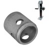 Replacement Swivel Jack Male Pipe Mount, Trailer Swivel Jack Pipe