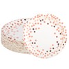 Paper Plates, Pack of 50, Disposable Plates, Biodegradable, Suitable for