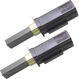 WHYHKJ 2PCS Vacuum Cleaner Motor Carbon Brushes with Pin Electric Vacuum Motor Carbon Brushes Brown 35.5x10.9x6.44mm Suction Suction Motor Brushes