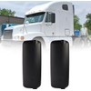 Black Left Side Door Mirrors Cover Fit For 1996-2010 Freightliner