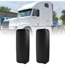 Black Left Side Door Mirrors Cover Fit For 1996-2010 Freightliner Century Columbia Trucks Mirrors Covers