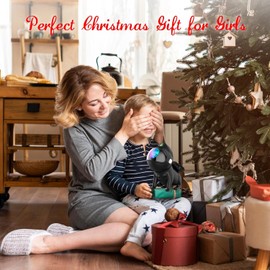 Space Dog Star Projector, Galaxy Light Projector, Galaxy Projector for Bedroom, Lamp with Timer and Remote, Gift for Kids Adults for Bedroom, Christmas, Birthdays, Valentine's Day, Room Decor, Black