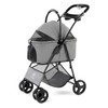 Toolzia 3 in 1 Pet Stroller with Removable Carrier -