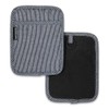 Frigidaire Layla 2-Pack Cotton and Neoprene Pot Holders, Heat Resistant,