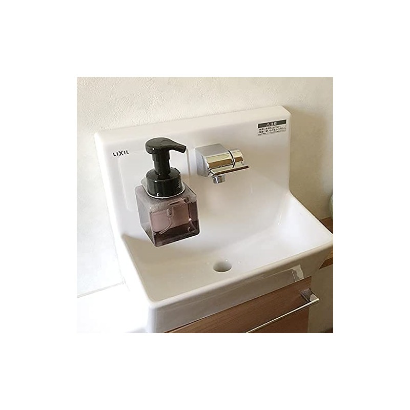 HOTEL Magic Sheet Hook, White, Foam Soap Bottle Holder, Solid