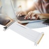PCIE 4.0 X16 Riser Cable High Speed Flexible Extender Card