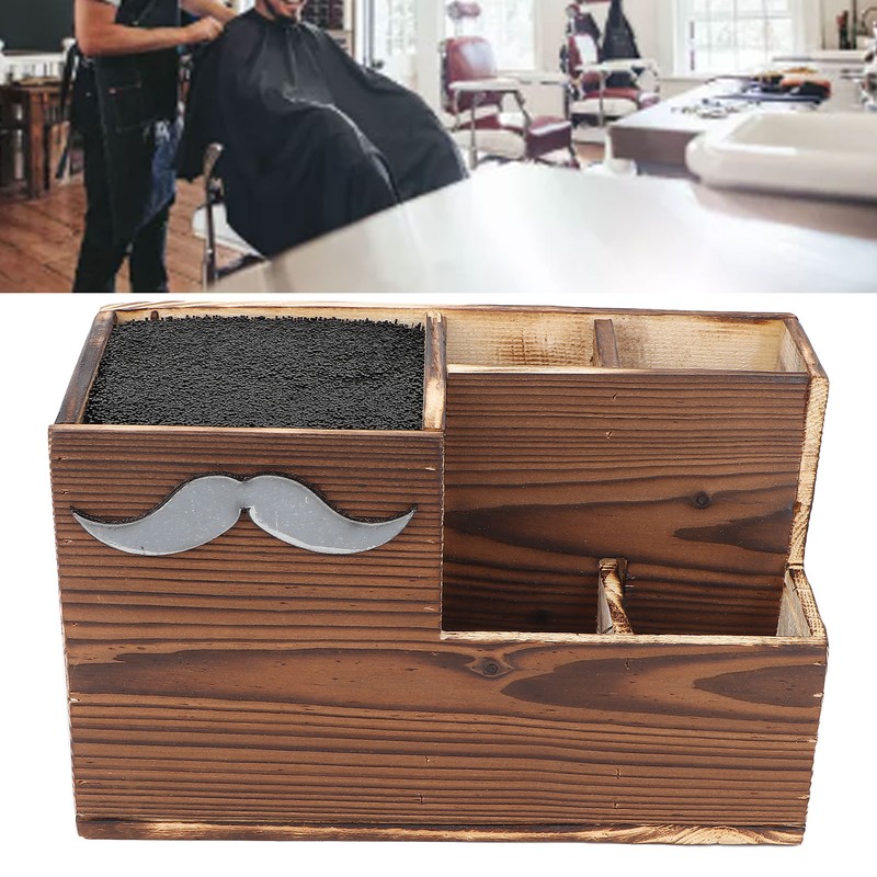 Salon Shears Holder Rack Salon Professional Hairdressing Storage Box Desktop