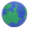 12PCS Globe Soft Ball 63mm Squeezable PU Portable Earth Stress