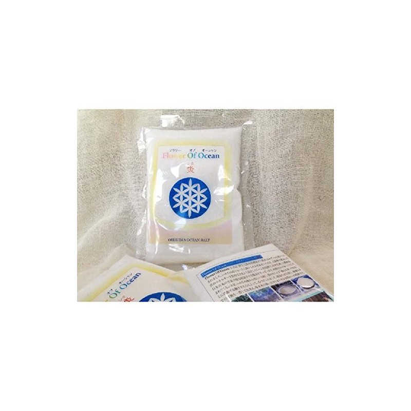 Traditional Natural Sea Salt Flower Of Ocean Shiho, 7.1 oz