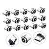 Gatuida 15pcs USB-c Magnetic Adapter Kit Rotating Magnetic Phone Connector
