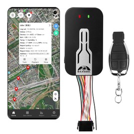 BAANOOL BN-405B Car GPS Tracker No Monthly Fee Smart GPS Tracker for Vehicles No Subscription Cut Off The Engine Remotely Smart Truck Motorcycle Locator (BN-405B 2G/3G/4G)