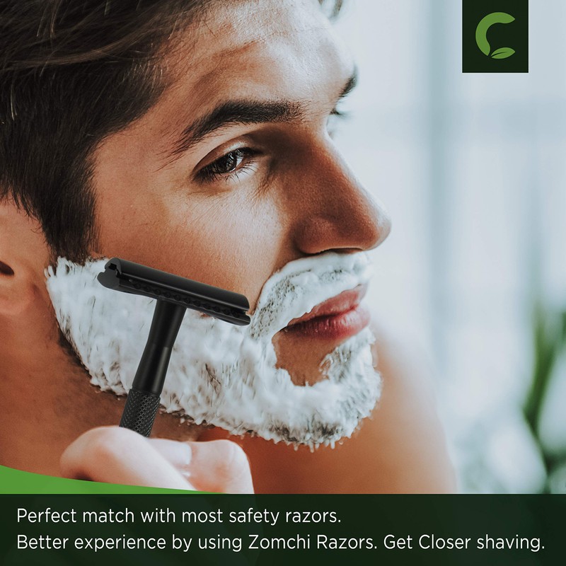 Safety Razor for Men, Men's Razor with a Razor Stand,