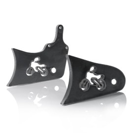 JMCHstore Mini bike Rear Frame Stretch Hydraulic Brake Extension Steel Tab Kit for Motovox MBX10,for FRP GMB100, Monster Mega moto MM80 MMB80, Realtree RT100, Colmena RB100 (Motovox/MM80 D, 6 inch)