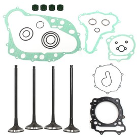 HWKWAZ Engine Intake Exhaust Valve Gasket Kit Compatible with Suzuki Quadracer 450 LTR450 2x4 2006-2009