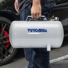 5-Gallon Portable Horizontal Air Tank 125 PSI Maximum Pressure White
