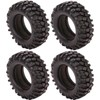 KINGCOO Pneumatici RC per auto, 4 pezzi RC Crawler in