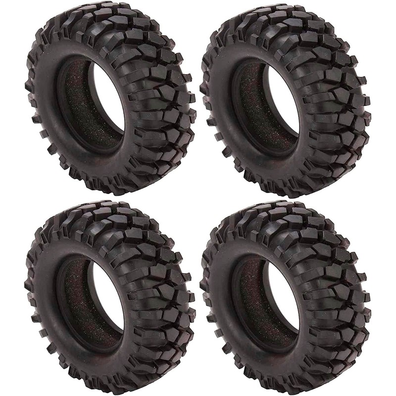 KINGCOO Pneumatici RC per auto, 4 pezzi RC Crawler in