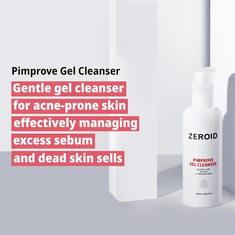 ZEROID Pimprove Gel Cleanser
