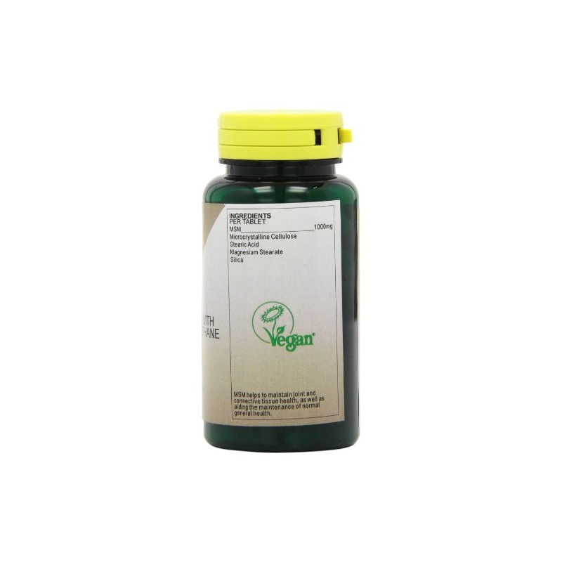 Health Plus MSM 1000mg Joint Health Supplement - 90 Tablets