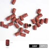 FULINJOY 40 Pcs Sanding Bands Nail Manicure #180 Grit File