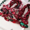 5 x Stretchy Christmas Headbands Set Bow Soft Elastic Alice