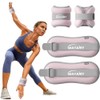 Pesas de Tobillo Ajustables para Fitness, Polainas Para Tobillos y