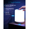 meross WLAN LED Bedside Lamp Touch Dimmable, Works with Apple
