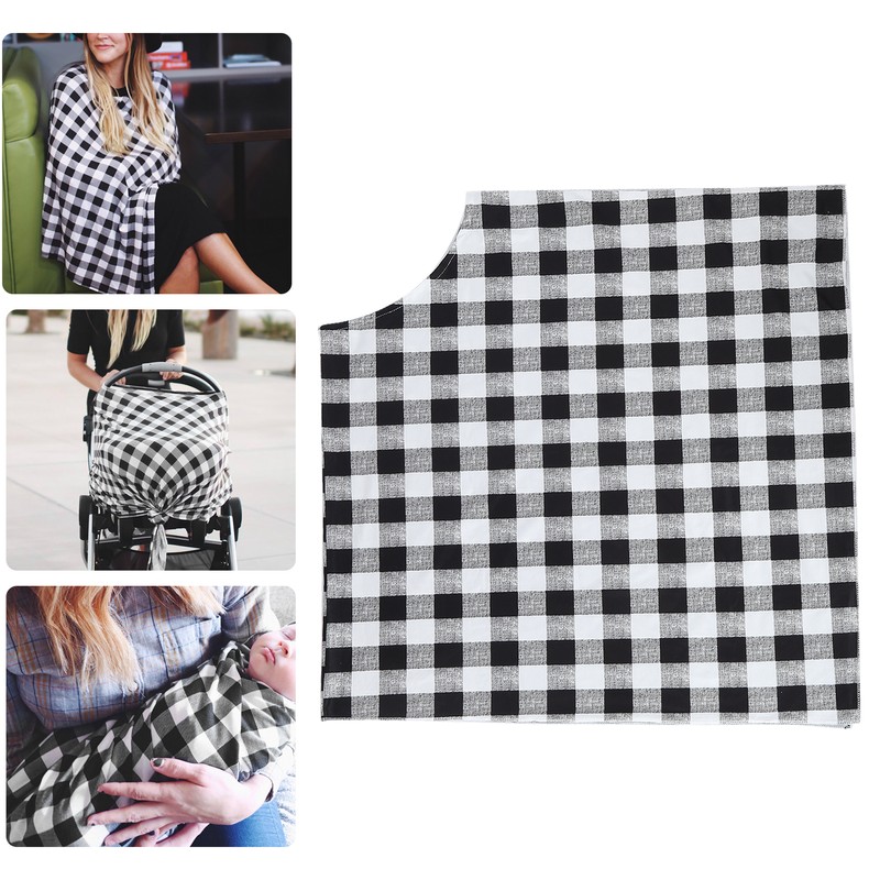 Breastfeeding Scarf Poncho MultiFunction Baby Nursing Cover Infant Car Seat